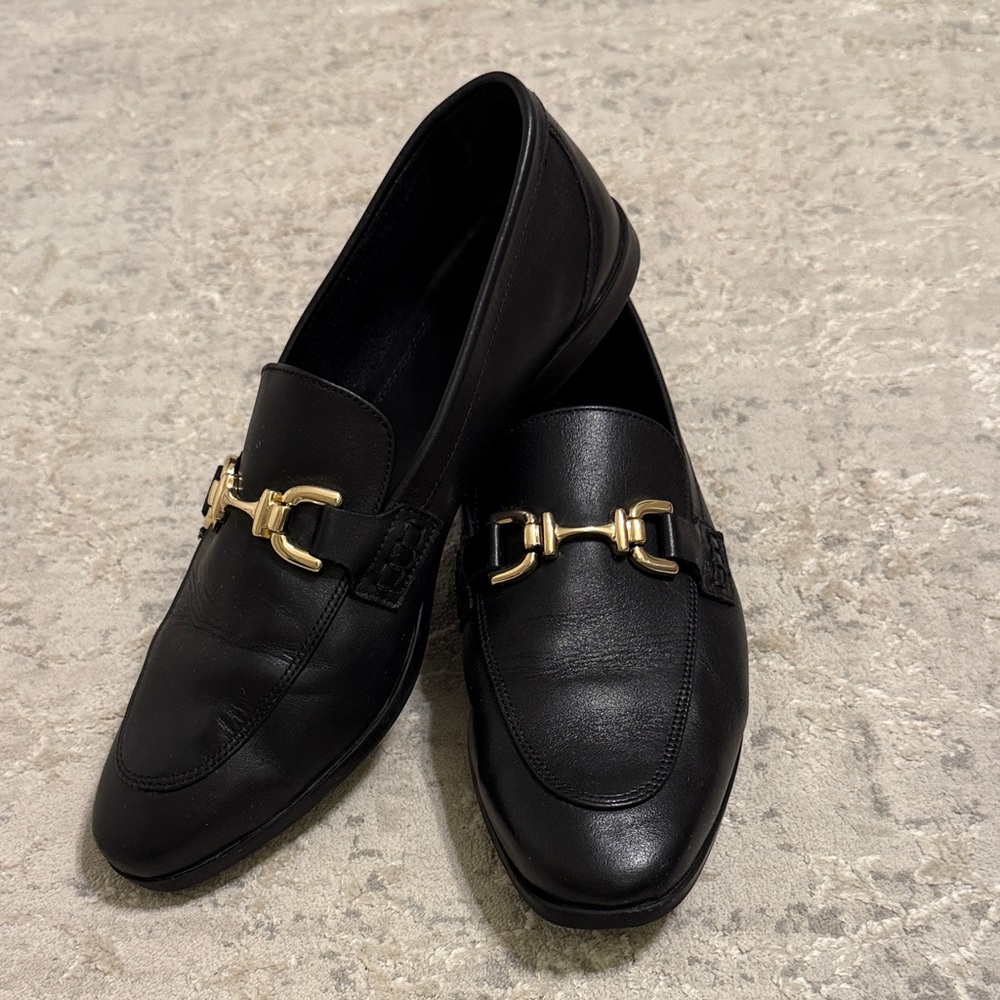 ZARA Leather Loafers - Picture 3 of 8